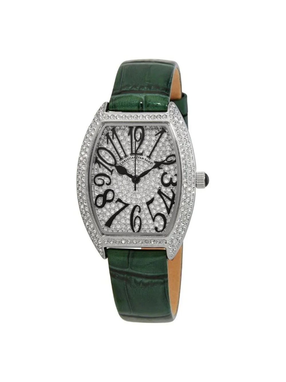 NWT Christian Van Sant Elegant Quartz White Dial Ladies Watch